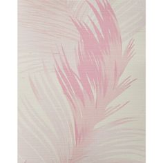 a pink and white wallpaper with an abstract design on the bottom half of it