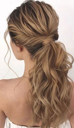 Prom Hairdos, Easy Ponytails, Up Ponytail, Prom Hair Up, Bridesmaid Hair Ponytail, Low Ponytail Hairstyles