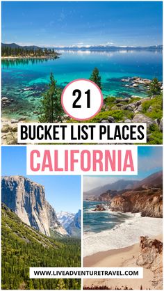 Create the perfect California bucket list with these bucket list ideas! Discover the most beautiful places to explore, from Redwoods to coastal gems. Whether you're planning a road trip through Northern or Southern California, this guide is your ultimate travel companion. Heartland Characters, Things To Do In California, Majestic Landscape, California With Kids, California Bucket List, California Travel Guide, Places In California, Visit California