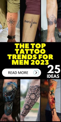 the top tattoo trend for men 2012