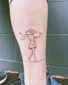 Flower Rope Tattoo, Losing Mind Art, Hanging Rope Tattoo, Bungee Jumping Tattoo, Tightrope Tattoo, Jumping Tattoo, Rope Tattoo, Lost Tattoo, Balance Tattoo