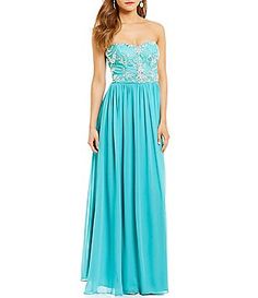 B. Darlin Strapless Sweetheart Neck Jeweled Bodice Long Dress Glamorous Strapless Sleeveless Bridesmaid Dress, Glamorous Sleeveless Mermaid Dress For Bridesmaid, Sleeveless Embellished Bridesmaid Gown, Strapless Gown With Lined Bodice, Strapless Dress With Sheer Bodice For Gala, Floor-length Ruched Bodice Mermaid Dress, Strapless Mermaid Dress With Ruched Bodice For Prom, Embellished Mermaid Dress With Sweetheart Neckline, Sleeveless Bridesmaid Mermaid Dress