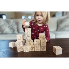 A gorgeous all Maple ABC set of blocks are here! This set of 30 blocks makes a great baby shower activity or fun project for your little artist(s)! It is also a classic set that will be timeless as you pass it down for generations. Details: 30 Maple Blocks 26 blocks have a capital on one side and corresponding picture permanently laser engraved on the back. 4 blocks are plain, use them as testers for your writing instruments of choice or practice or just as extra blocks to the set! Left unfinish Abc Blocks, Toy Wagon, Baby Shower Activity, Baby Shower Activities, Stacking Toys, Unique Baby Gifts, Childrens Gifts, The Blocks, Unique Baby