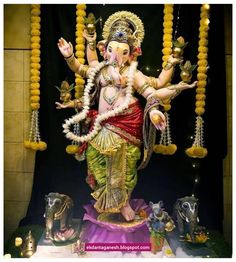 a statue of the god ganesh