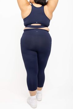 Our capri leggings with pockets are the original, the Superfit that started it all! This is our top-rated flagship product that revolutionized plus size activewear. Featuring our signature SuperHold™ compression fabric, two full size pockets, high supportive waist band, and the best plus size fit on the planet. Capris are the perfect, not too long and not too short, length and as soon as you put them on you'll know they were designed for YOUR body. *NY Times Wirecutter - Best Plus Size Leggings Moisture-wicking 4-way Stretch Capri Activewear, Moisture-wicking Capri Length Activewear, Compressive Capris For Workout, Compressive Fit Workout Capris, Compressive Workout Capris, 4-way Stretch Capri Activewear For Gym, Gym Activewear Capris With 4-way Stretch, Compression Athleisure Activewear Capri Length, Athleisure Compression Capri Length Activewear