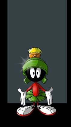 an image of marvin the martian cartoon character