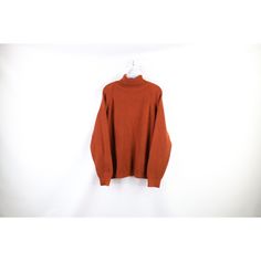 Vtg 70s Streetwear Mens Large Chunky Ribbed Knit Turtleneck Sweater Burnt Orange Mens Sweater Has pilling and fabric pulls Mens size Large Measurements are: 21.5 inches underarm to underarm 26 inches top to bottom Orange Acrylic US Shipping is FREE Canada is $15 and International is $24 Check out my other items in my store! J523 Retro Long Sleeve Ribbed Sweater, Brown Turtleneck Outerwear With Ribbed Cuffs, Vintage Long Sleeve Winter Tops, Brown Winter Sweatshirt With Ribbed Collar, Brown Ribbed Collar Winter Sweatshirt, Brown Ribbed Collar Sweatshirt For Winter, Retro Ribbed Winter Tops, Ribbed Cotton Polo Sweater For Winter, Winter Cotton Ribbed Polo Sweater