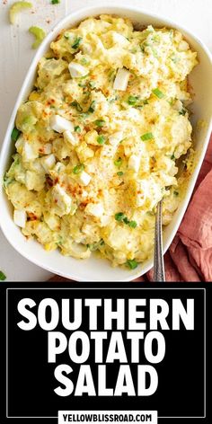 this southern potato salad is the perfect side dish for any meal