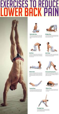 an image of a man doing exercises to reduce lower back pain on his stomachs