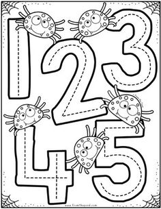 the number twenty five with ladybugs on it coloring pages for kids and adults