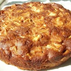 a close up of a cake on a plate