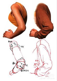 the drawing shows how to draw legs and feet in different positions, including one leg