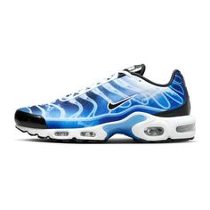 Men's Nike Air Max Plus OG "Light Photography" Old Royal/Black-Varsity Royal Size: 10.  Color: Blue.  Gender: male.  Age Group: adult. Reebok Royal, Baby Nike, 95 Nike, Nike Force, Black Fire, Mens Nike Air, Nike Air Max Plus, Air Max Plus, Nike Air Vapormax