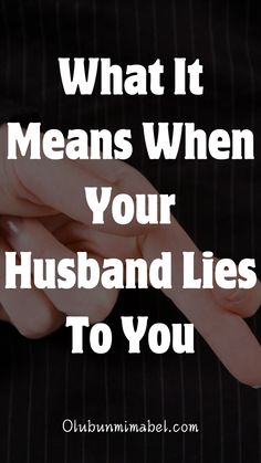 Believe me when I say nobody likes being lied to, and I actually mean nobody.  It’s more painful when someone you trust enough to be your better half now decides to lie to your face, and you later find out.  It breaks you down to the very core of your body, soul, and spirit. Lying About Small Things, Husband Lied To Me, My Husband Lies To Me, When He Lies To You Relationships, Being Lied To, When Your Spouse Lies To You, Should I Leave Him, Husband Lies, How To Deal With A Cheating Husband