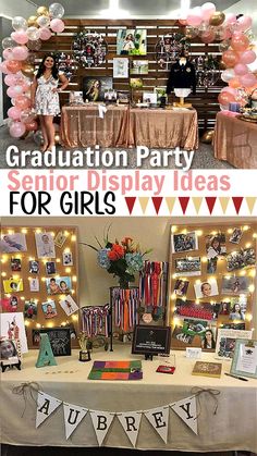 graduation party decorations for girls and boys