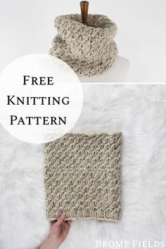 a crocheted pot holder is shown with the text, free knitting pattern