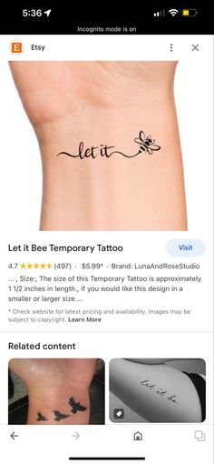 an image of a tattoo on the app