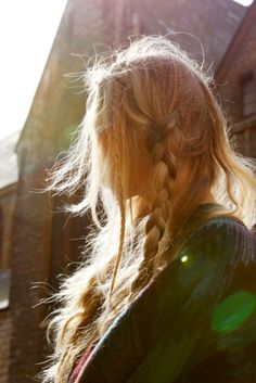 Messy Braids, Bohol, Long Blonde, Hair Envy, Plaits, Messy Hairstyles, Hair Dos, Pretty Hairstyles