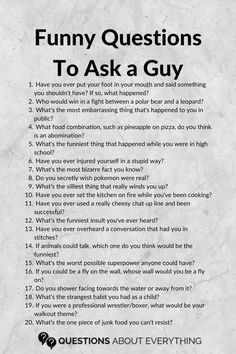 Hot Questions, Funny Questions To Ask, Questions To Ask A Guy, Intimate Questions, 21 Questions, Questions To Ask Your Boyfriend