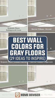 Best Wall Colors for Gray Floors: 29 Ideas to Inspire