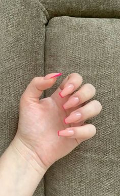 Wow Nails, Simple Gel Nails, Casual Nails, Blush Nails, Classy Acrylic Nails, Acrylic Nails Coffin Pink, Soft Nails, Neutral Nails, Pretty Acrylic Nails