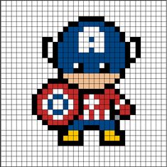 an image of a pixellated sonic the hedge from mario's super mario bros