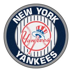 the new york yankees logo is shown