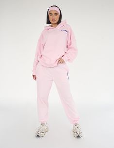 Add a pop of colour to your wardrobe with the Kaiia Studio Bubble Logo Hoodie Baby Pink with Blue accents. This bold and playful hoodie features a unique bubble print design that will make you stand out from the crowd. Made with high-quality loopback jersey fabric. it offers both style and comfort. Stay cosy and stylish with this quirky addition to your closet. Model is 5ft6 and wears size UK 8 Fabric Composition: Loopback jersey. 52% polyester. 48% cotton Wash on low temperature with similar co Bubble Logo, Closet Model, Bubble Print, Teenage Clothing, Navy Blue Hoodie, Oversized Hoodie, Pink Outfits, Blue Accents, Oversize Hoodie