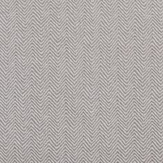 an upholstered gray fabric with herringbones