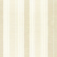 a white and beige striped wallpaper with vertical stripes