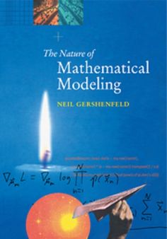 the nature of mathematical modeling by neil gershenfield, with an image of a candle