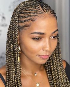 70 Best Black Braided Hairstyles That Turn Heads in 2023 Half Cornrows, Twisted Hair, African Hair Braiding Styles, Braided Cornrow Hairstyles, Braids Hairstyles Pictures, Feed In Braid, Braid Ideas, Natural Hair Braids, Braids For Black Women