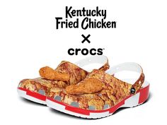 100 Perfect Ugliest Crocs Ideas in 2023 Chicken Bucket, Kentucky Fried Chicken, Kfc Chicken, Kentucky Fried, Crocs Sandals, Chicken Print, Limited Edition Shoes