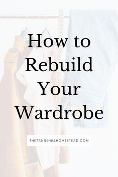 Building Wardrobe, Simple Fashion Outfits Minimal Style, Wardrobe From Scratch, Building A Wardrobe, Wardrobe Building, Ikea Wardrobe, Capsule Wardrobe Basics, Wardrobe Organisation, Small Wardrobe