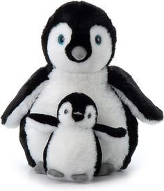 12 (30cm) Softee Penguin Mom & Baby - Safari Ltd® Penguin Plushie, Plush Penguin, Realistic Stuffed Animals, Penguin Plush, Woodland Animal Nursery, Mommy And Baby, Petting Zoo, Forever Friends, Teddy Bear Stuffed Animal