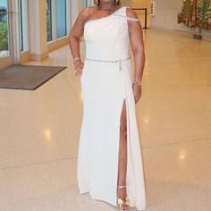 Beautiful Custom Design Silk Dress Color Ivory From Puerto Rican Designer Harry Robles. Used Once And Dry Cleaned. Model Usually Wears Size 8-10 Designer Dress, Puerto Rican, Color Ivory, Silk Dress, Designer Dresses, Wedding Dresses, Custom Design, Womens Dresses, Silk