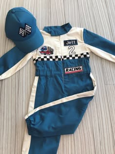 Personalized Blue Racer Long-short Jumpsuit/short Sleeve - Etsy Two Fast Birthday Blue, Blue Race Car Birthday Party Ideas, 1st Birthday Racing Theme, Racing Overalls, Two Fast Birthday Party Boy, Race Car Birthday Party Ideas, Race Car First Birthday, Race Car Themed Birthday Party