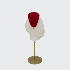 Our red velour felt headband from the Rachel Trevor-Morgan from the Rachel Trevor Morgan collection is suitable for everyday wear and special occasions such as winter weddings and horse racing events. Set on a wire band. Fits all head sizes. Adjustable Red Felt Hat For Formal Occasions, Red Adjustable Felt Hat For Formal Occasions, Elegant Red Felt Hat For Formal Occasions, Elegant Red Adjustable Felt Hat, Red Pinched Crown Headpiece, Red Headband For Evening, Formal Red Headband Headpiece, Red Formal Headband, Rachel Trevor Morgan