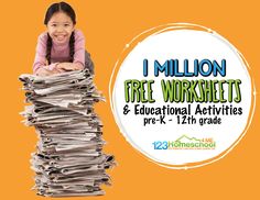 The best educational website with over 1 million pages of FREE worsheets, fun activities, games, and more to make learning fun! 123 Homeschool 4 Me, Educational Website, Homeschool Tips, Make Learning Fun, Autumn Activities For Kids, Activities Games, Free Worksheets, Valentines Day Activities, Speech Language Therapy