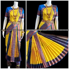 Design by Classical Dance Jewelry® ❥ Traditional Kuchipudi Dance costume for dancers, teachers, Gurus ❥ Material - art silk ❥ Style : Traditional pant costume  Dress Measurements in inches ( all the measurements approximately 1 margin buffer) ❥ PANT MEASUREMENTS: ☛ Pant Length: 38-40 inch ☛ Pant Waist: 35-37 inch ☛ Pant Hip: 38-39 ❥ BLOUSE MEASUREMENTS: ☛ Blouse length: 14 inch ☛ Blouse Shoulder length: 15 -16 inch ☛ Blouse around Bust: 34-36 (extra margin) inch ☛ Blouse Lower Chest: 32-34 inch ☛ Blouse Sleeves length: 6-8 inch ☛ Blouse sleeve round: 9 - 12 inch  Set includes     ☛ Pant, Blouse, Dhavani, fans, seat bit ❇️ ❇️ ❇️ For Display purposes only, we used Jewelry. The price is only for a Dance costume. PLEASE NOTE ❥ ALL SALES ARE FINAL ✅ ❥ No Return/ No Exchange / No Cancellation! ❥ Kuchipudi Costume, Indian Dance Costumes, Kuchipudi Dance, Classic Dance, Dance Program, Jewelry Traditional, Material Art, Classical Dance, Silk Style