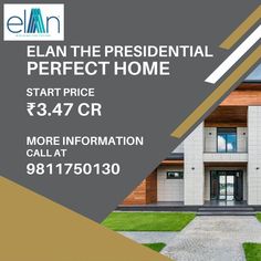 Elan sec 106 gurgaon, Elan the Presidential, Elan Presidential Gurgaon Modern Dining Area, 40 Acres, Luxury Flats, Residential Apartments, Gated Community, Luxury Apartments, Modern Dining