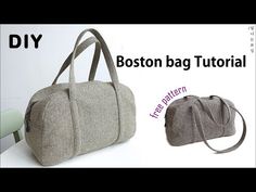 the boston bag sewing pattern is easy to sew