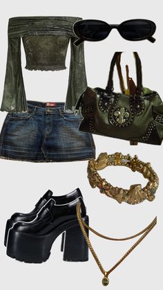 Earthy Clothes, Trashy Outfits, Fasion Outfits, Pieces Of Clothing, Earthy Outfits, 2000s Fashion Outfits, Swaggy Outfits, Jolie Photo, Cute Everyday Outfits