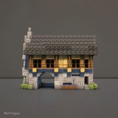 a small house made out of lego blocks