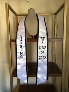 Excited to share this item from my #etsy shop: Custom Graduation Stole Class of 2022 nursing graduation stole #nursingstole #graduation #classof2022stole #customizestole2022 #customgraduation #graduationstole #collegegraduation #graduationgift #customgradstoles Medical Assistant Graduation, Class Of 2022, Name Letters