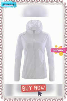 Women's Hiking Skin Jacket Outdoor Packable Uv Sun Protection Quick Dry Lightweight Jacket Fishing Climbing Running Light Yellow Sapphire White Black Purple / Long Sleeve / Camping / Hiking / Caving Nylon Long Sleeve Outerwear For Outdoor Activities, Long Sleeve Nylon Outerwear For Outdoor Activities, Windproof Nylon Windbreaker For Camping, Camping Windproof Nylon Windbreaker, Winter Camping Windbreaker With Long Sleeves, Winter Camping Long Sleeve Windbreaker, Techwear Windproof Windbreaker For Camping, Breathable Nylon Long Sleeve Windbreaker, Breathable Nylon Hooded Outerwear