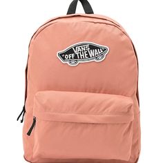 Brand New With Box! 100% Authentic. Same Or Next Day Shipping Msrp: $45.00 Save Now! Realm Rose Dawn Backpack From Vans. Light Pink Colorway. Vans Skateboard Logo Patch On The Front. Large Main Compartment. Front Storage Pocket With Organizers. Lightly Padded Back Panel. Adjustable Padded Shoulder Straps. Specifications: 15" Laptop Sleeve. Dimensions: 16.75" H X 12.75" L X 4.75" D | 42.5cm X 32.5cm X 12cm. Capacity: 22l. 100% Polyester. Spot Clean Only. Best Deal! Send Me A Offer Asap :) Vans Animal Print, Vans Bag, Backpacks Pink, Vans Backpack, Vans Skateboard, Vans Bags, Yellow Backpack, Work Backpack, Floral Backpack