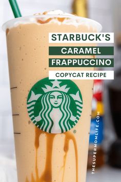 starbucks's caramel frappuccino copycat recipe