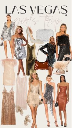 Las Vegas wardrobe for your next girls trip. #lasvegasdress #lasvegas #lasvegaslooks #ootd #lasvegasoutfit #glitterdress #flashystyle #sequindress #partydress #bacheloretteparty #bachelorettedress #lastdisco #partyoutfit #lastrodeo #weddingguest #weddinglooks #discoparty #festivaloutfit #LTKFind #liketkit Vintage Las Vegas Outfits, Vegas Theme Party Outfit Ideas, Vegas Theme Party Outfit Costumes, Vegas Semi Formal Theme, Birthday Vegas Outfit, Night In Vegas Theme Party Outfit, Las Vegas Outfit Night Out, Vegas Casino Theme Party Outfit, Las Vegas Outfit Party