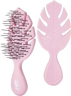 PRICES MAY VARY. Mini Detangler: An on-the-go brush that helps hair stay strong and healthy! The Wet Brush Go Green Mini Detangler gently loosens knots, on wet or dry hair, without pulling or snagging. Brush body made with 55% plant-based plastic. Untangle Your World: IntelliFlex bristles glide through tangles with ease, with 45% less breakage and 55% less effort for 100% happier hair. Painless: Flexible bristles minimize pain and protect against split ends and breakage. All Hair Vibes Welcome: Knotty Hair, Travel Hair, Travel Hairstyles, Detangling Hair Brush, Detangling Brush, Hair Brushes, Wet Brush, Happy Hair, Hair Detangler